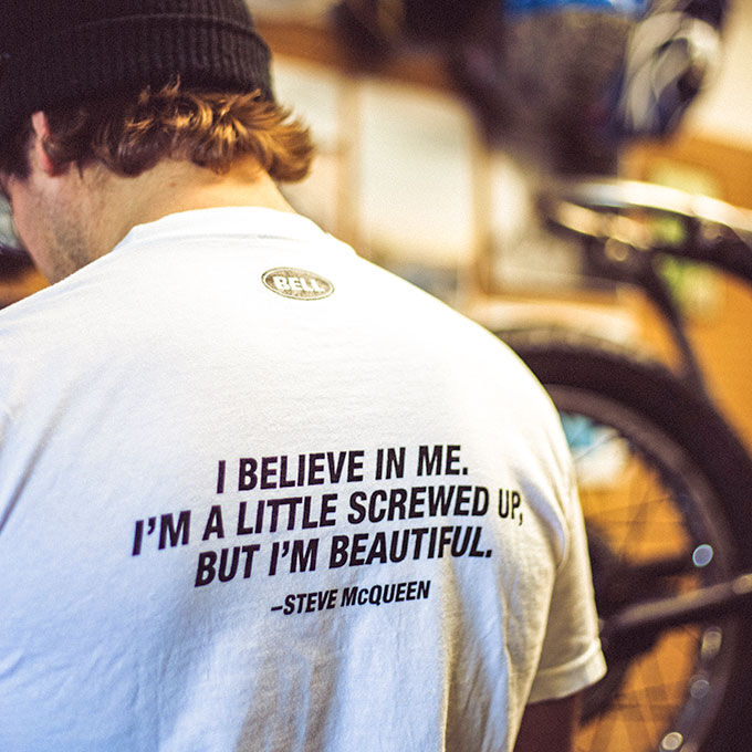 Steve McQueen Believe Short Sleeve T-Shirt Specs